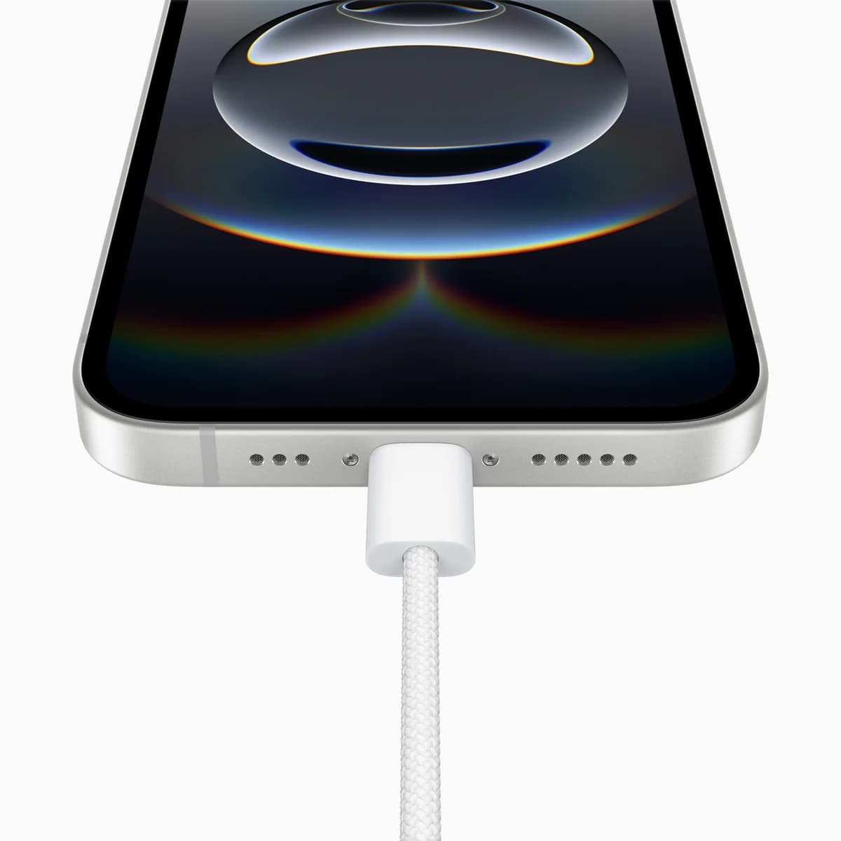 Порт USB-C на iPhone 16e — изображение Apple