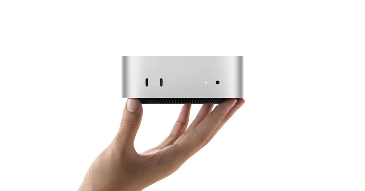 Mac mini — официальное изображение Apple
