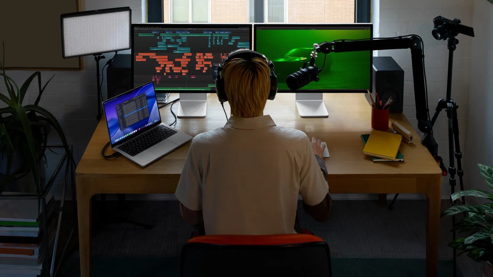 Работа с Final Cut Pro — официальное изображение Apple 2026 года