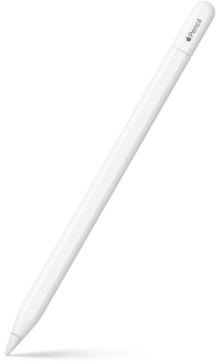 Разъём USB-C под сдвижным колпачком Apple Pencil — изображение Apple