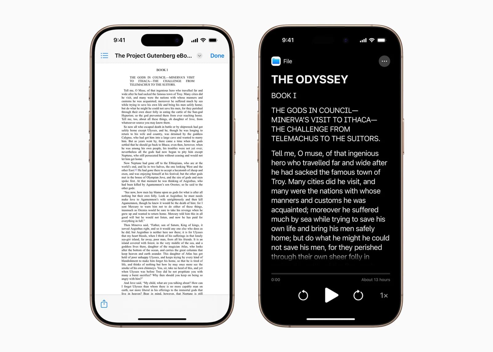 Accessibility Reader на iPhone — изображение Apple