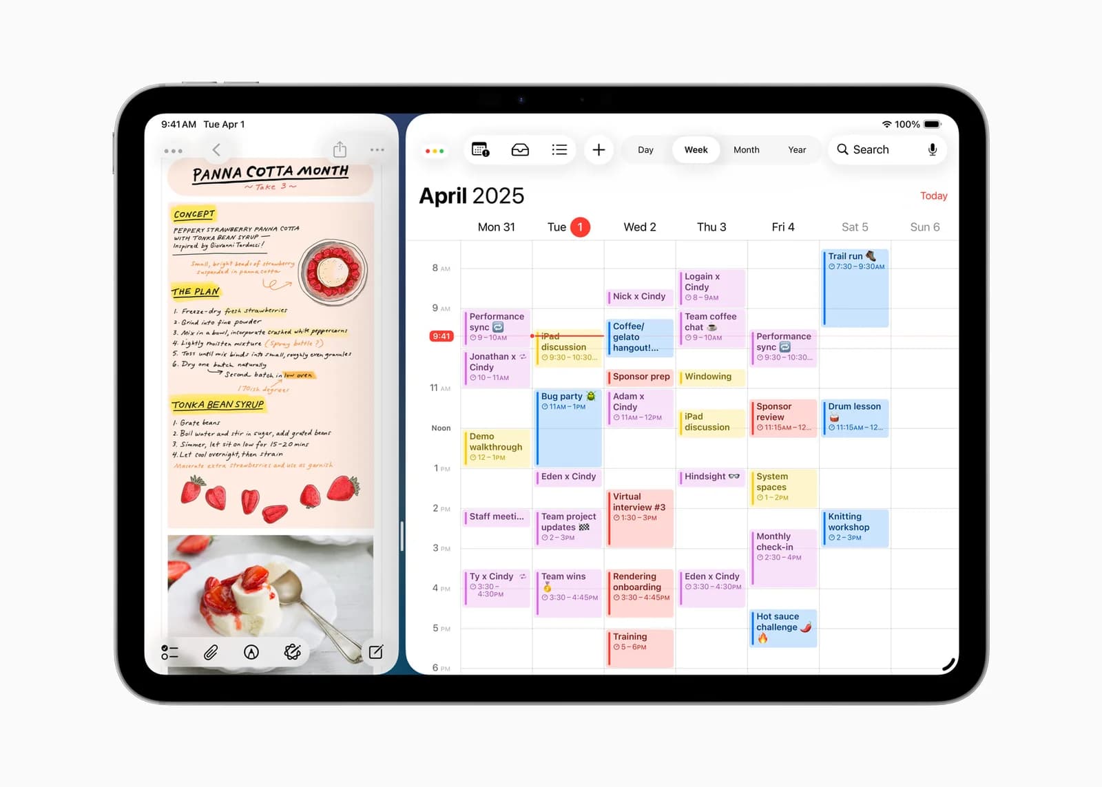 Расположение окон в iPadOS 26 — изображение Apple