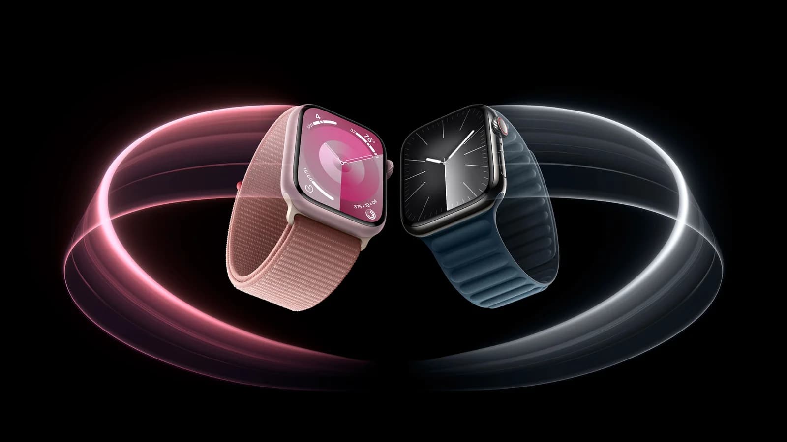Apple Watch Series 9 — официальная иллюстрация Apple 2023 года