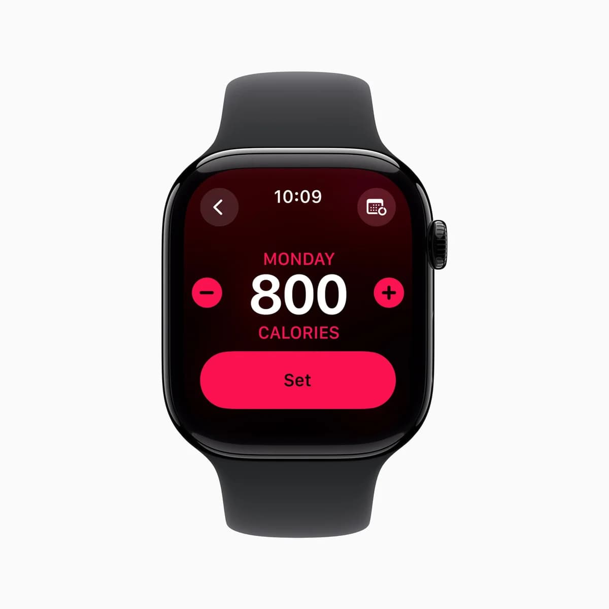Настройка целей активности в watchOS 11 — иллюстрация Apple