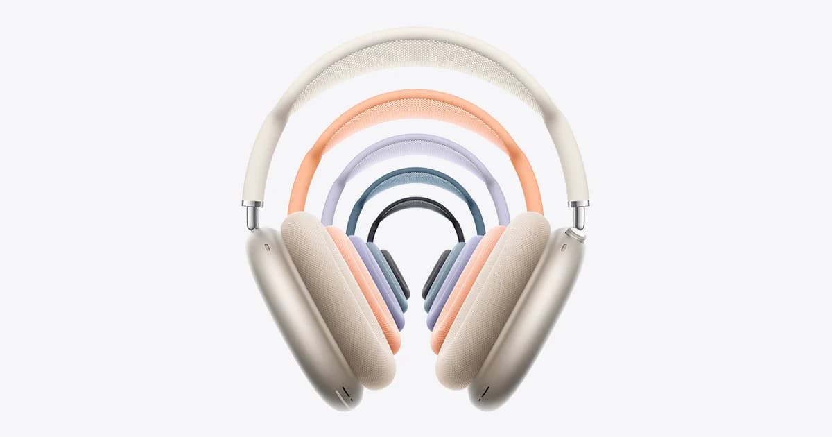 AirPods Max — официальное изображение Apple