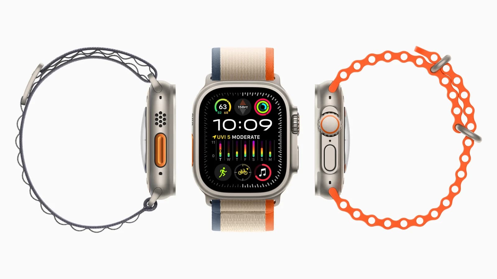 Apple Watch Ultra 2 — официальное изображение Apple 2023 года