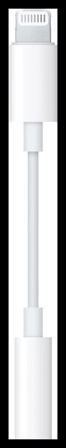 Адаптер Apple Lightning — 3,5 мм для наушников 
