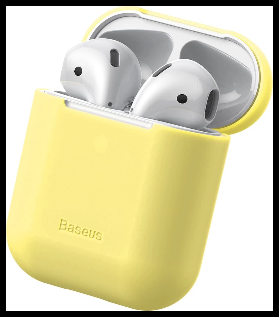 Чехол Baseus Ultrathin Airpods Yellow