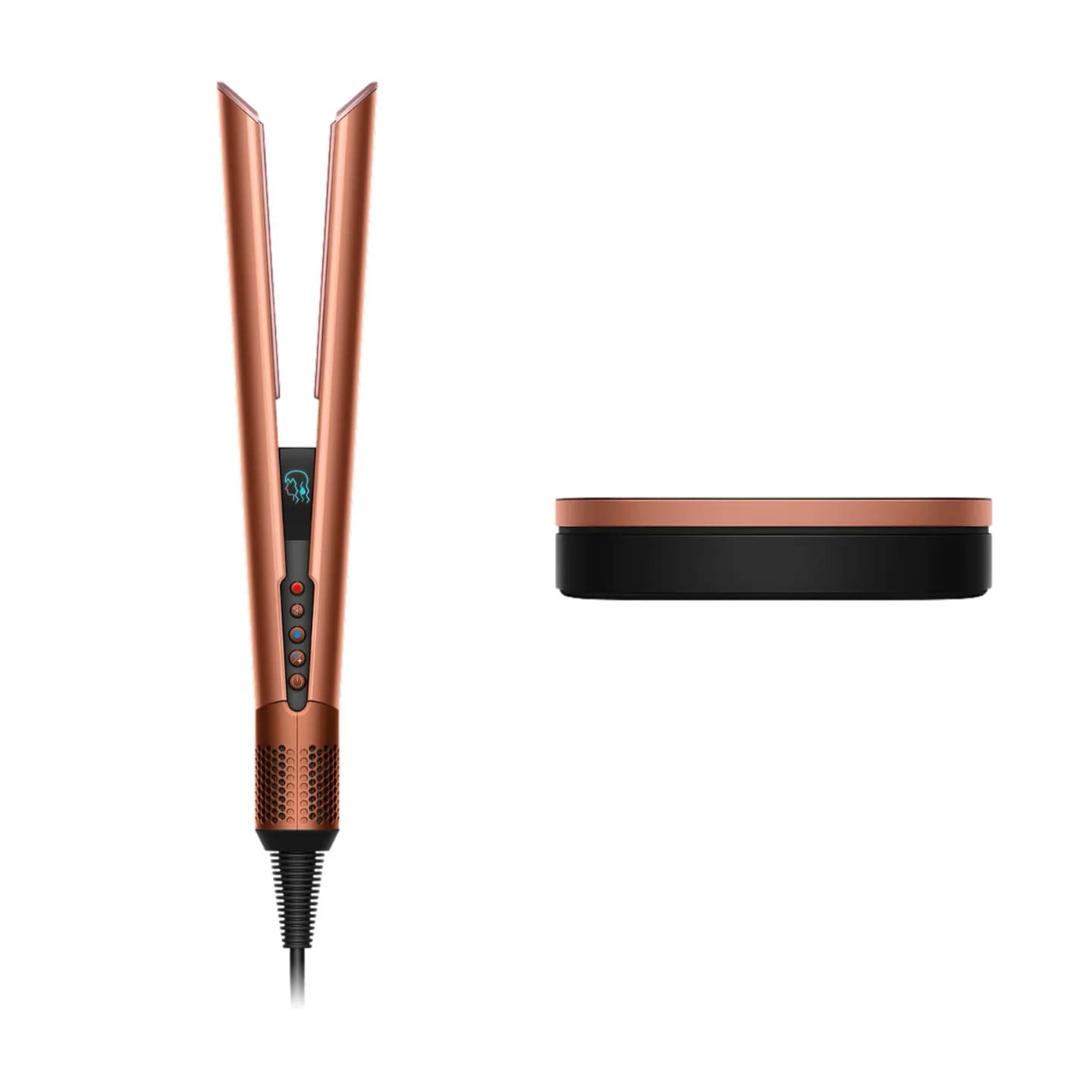 Выпрямитель Dyson Airstrait Straightener HT01 с подарочным кейсом — Amber Silk 