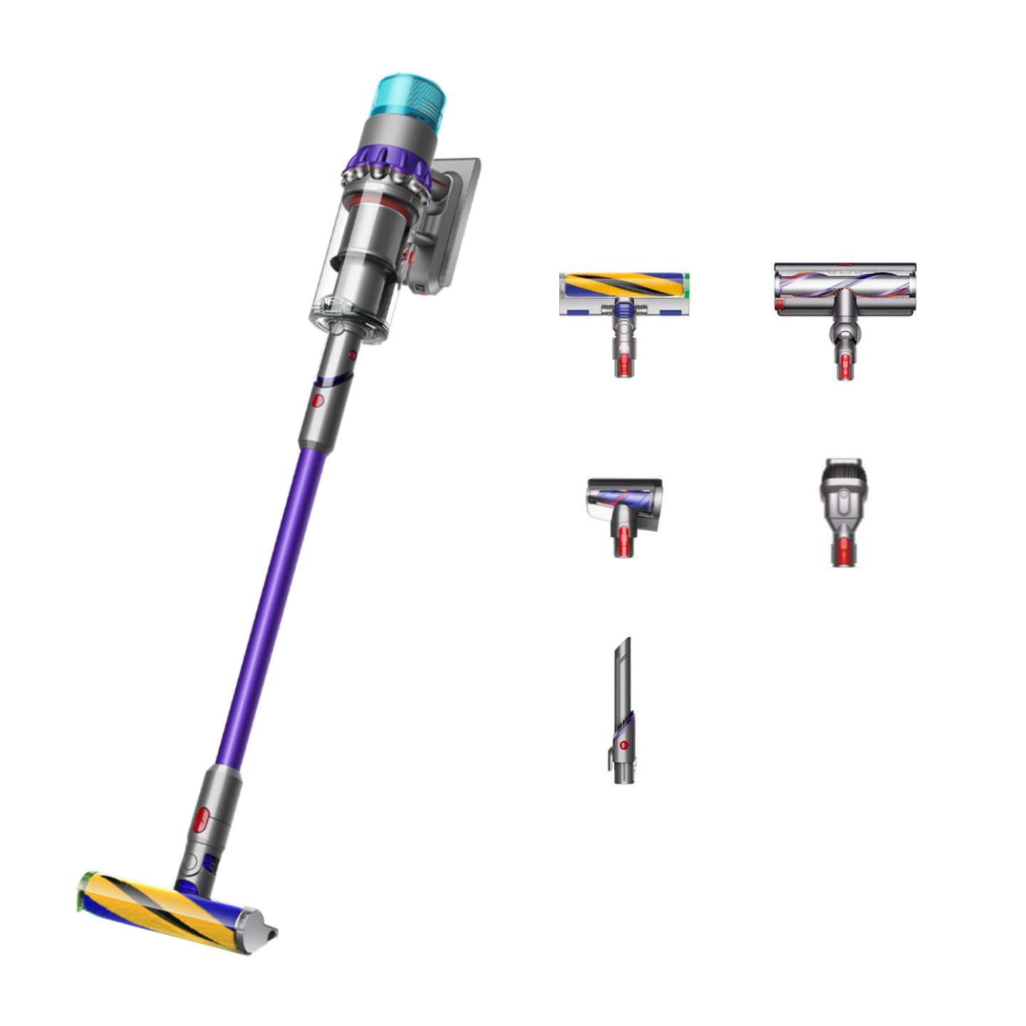 Беспроводной пылесос Dyson Gen5detect Absolute — Iron/Purple 