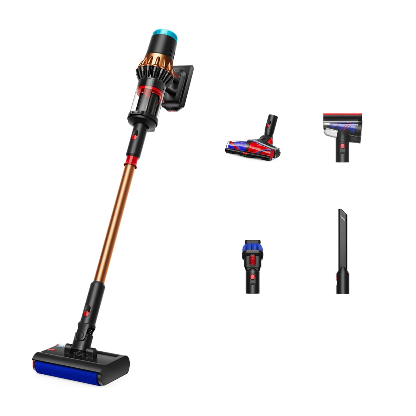 Беспроводной пылесос Dyson V16 Piston Animal Submarine — Black/Copper 