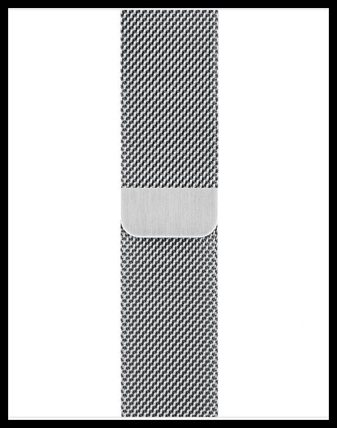 Миланский браслет Milanese Loop Apple Watch 38 | 40 | 41 мм Серебристый