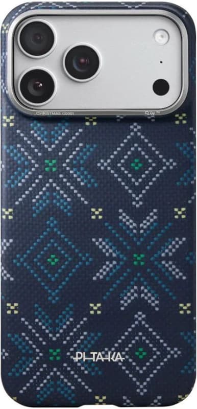 Чехол Pitaka Ultra-Slim Case (PitaTap) Threads of Winter для iPhone 17 Pro