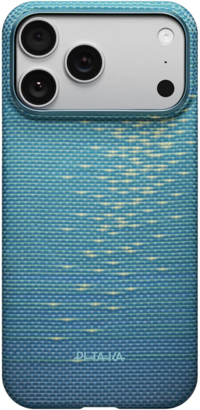 Чехол Pitaka Ultra-Slim Case (PitaTap) Lucid Blue для iPhone 17 Pro Max