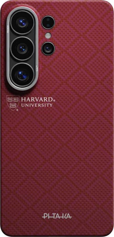 Чехол Pitaka x Harvard University Edge Case для Galaxy S26 Ultra