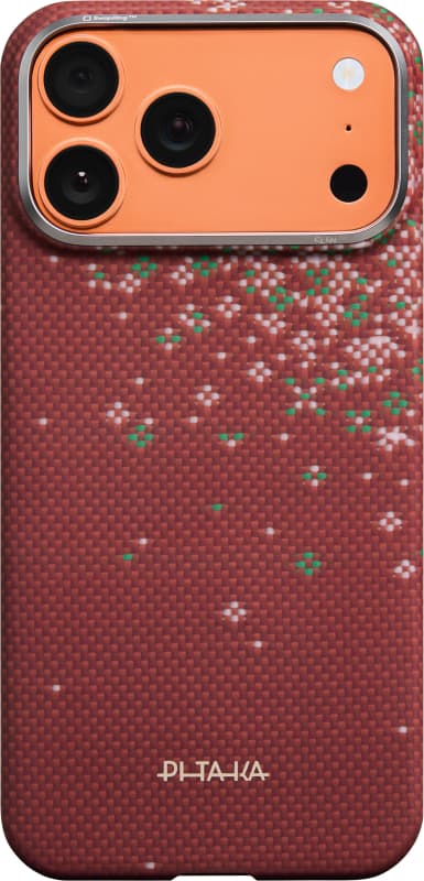 Чехол Pitaka Sakura Hours для iPhone 17 Pro Max