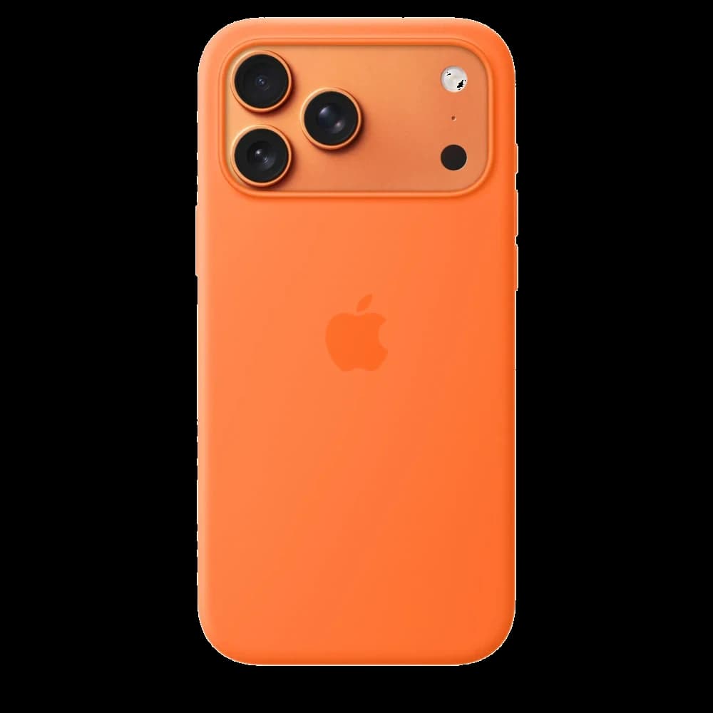 Чехол Silicone Case для iPhone 17 Pro Max Black