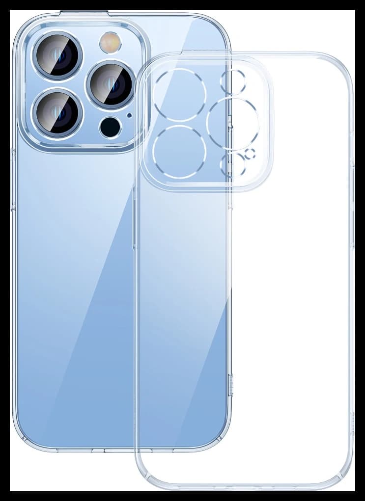 Силиконовый чехол Baseus Crystal iPhone 14 Pro Max 