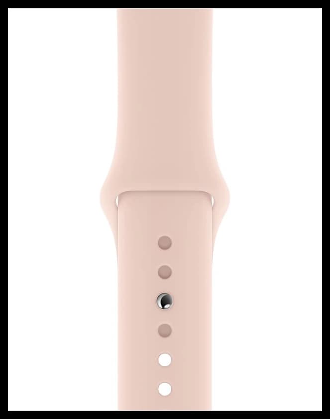 Силиконовый ремешок Sport Band Apple Watch 38 | 40 | 41 мм Розовый песок