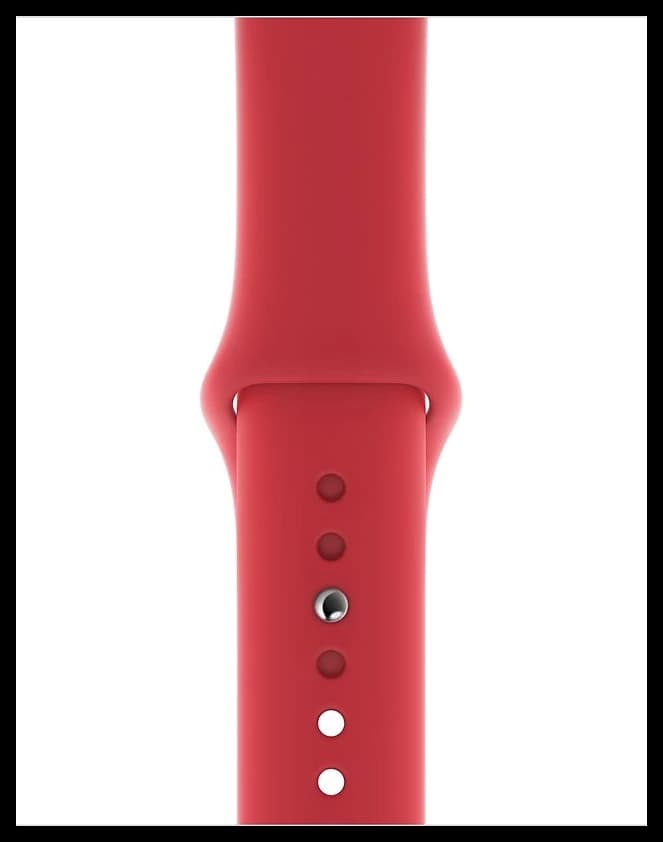 Силиконовый ремешок Sport Band Apple Watch 38 | 40 | 41 мм Красный