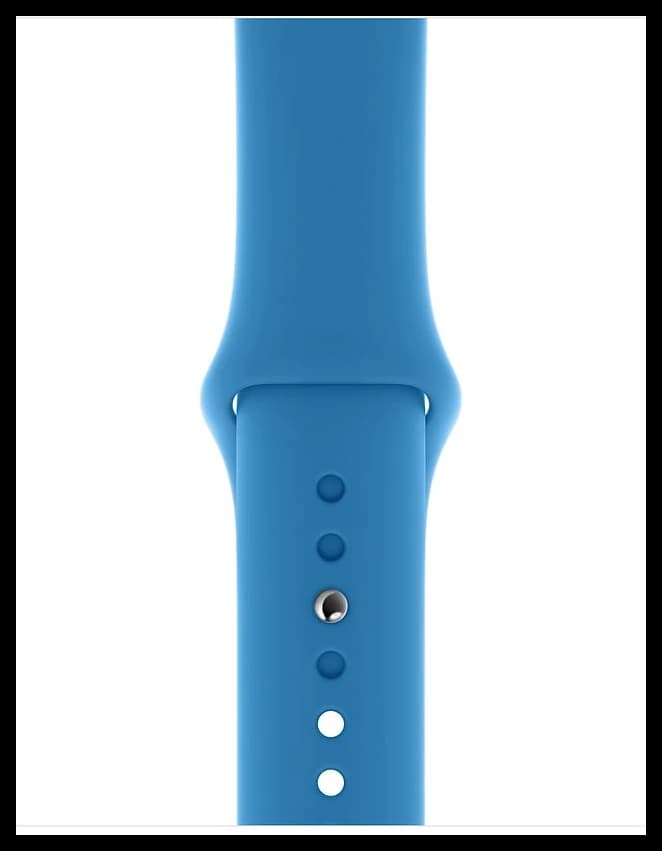 Силиконовый ремешок Sport Band Apple Watch 38 | 40 | 41 мм Голубой прибой