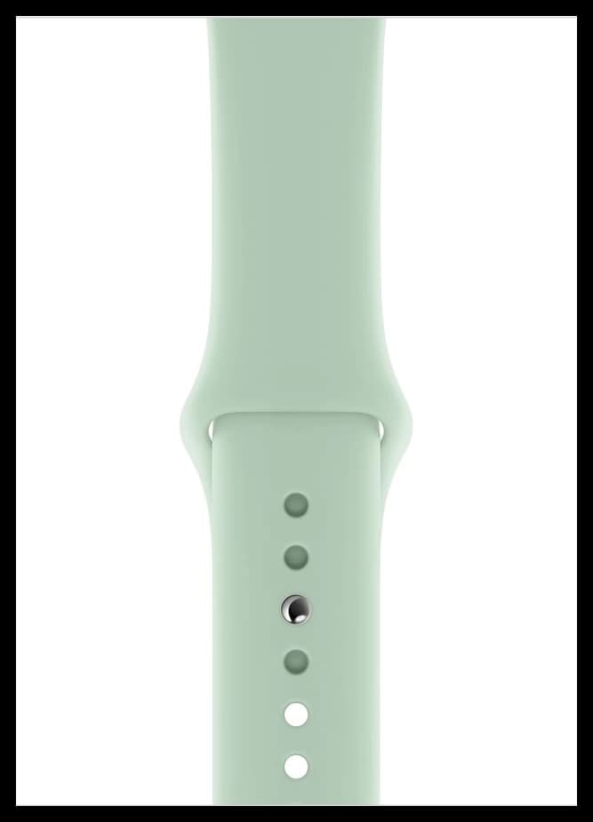 Силиконовый ремешок Sport Band Apple Watch 42 | 44 | 45 | 49 мм Берилловый