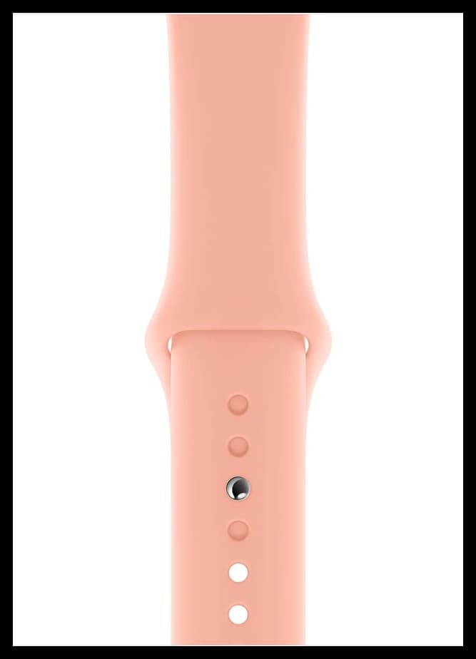 Силиконовый ремешок Sport Band Apple Watch 42 | 44 | 45 | 49 мм Грейпфрутовый