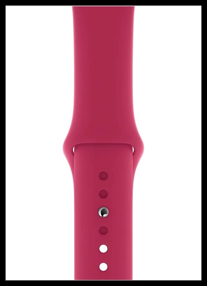 Силиконовый ремешок Sport Band Apple Watch 42 | 44 | 45 | 49 мм Гранатовый