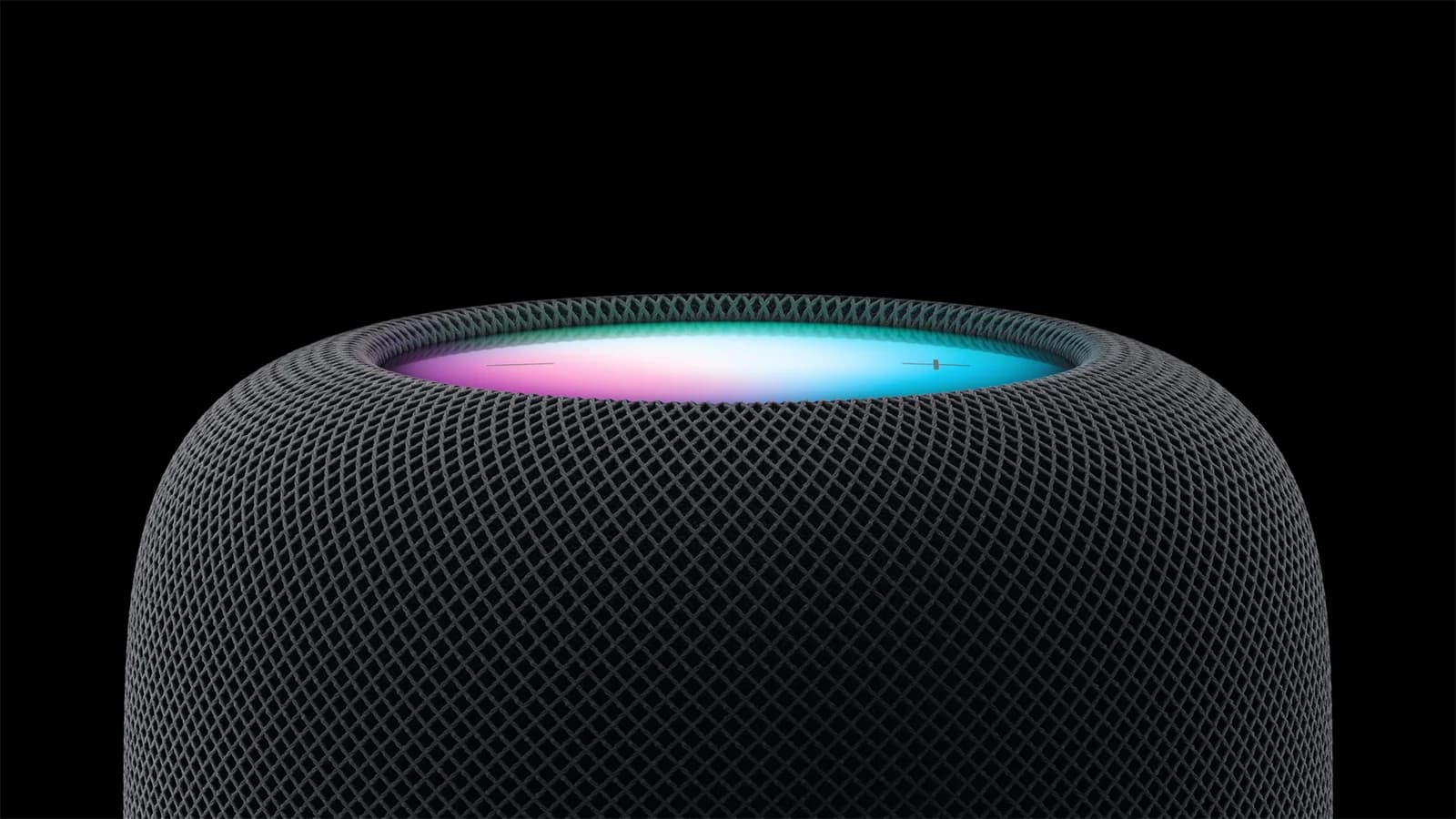 HomePod второго поколения — официальное изображение Apple 2023 года