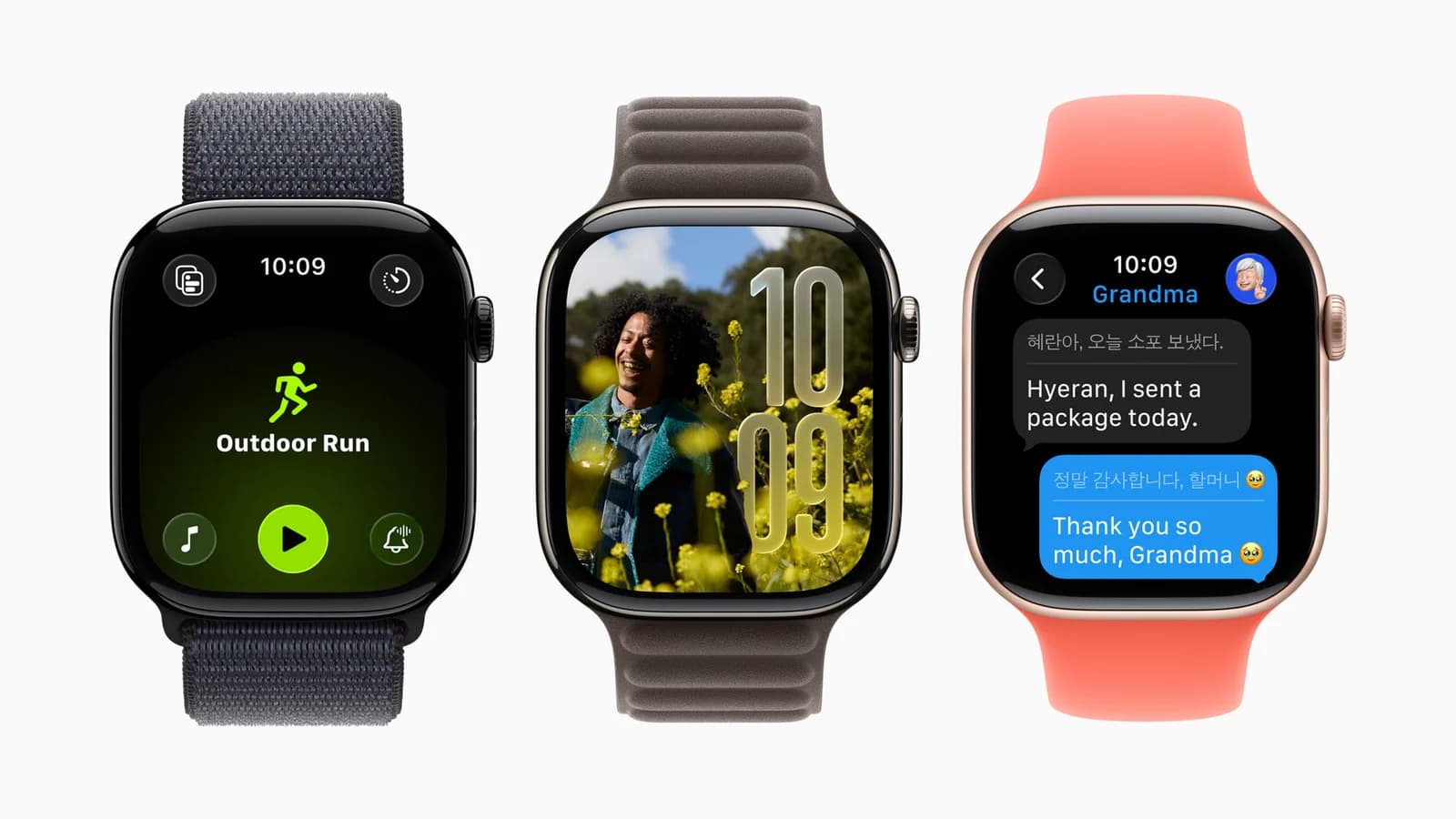 Apple Watch с watchOS 26 — иллюстрация Apple к WWDC 2025