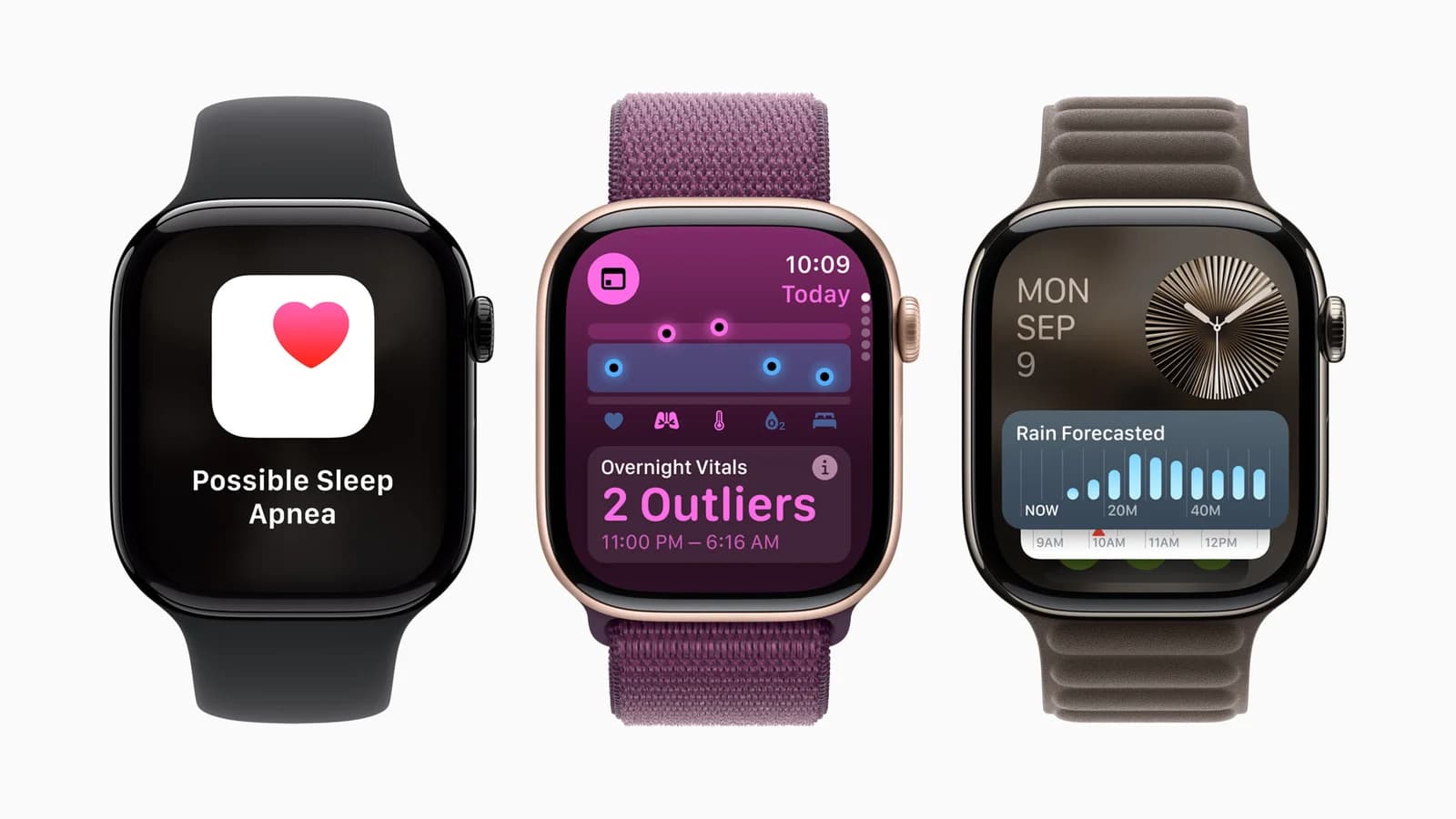 watchOS 11 — официальное изображение Apple 2024 года