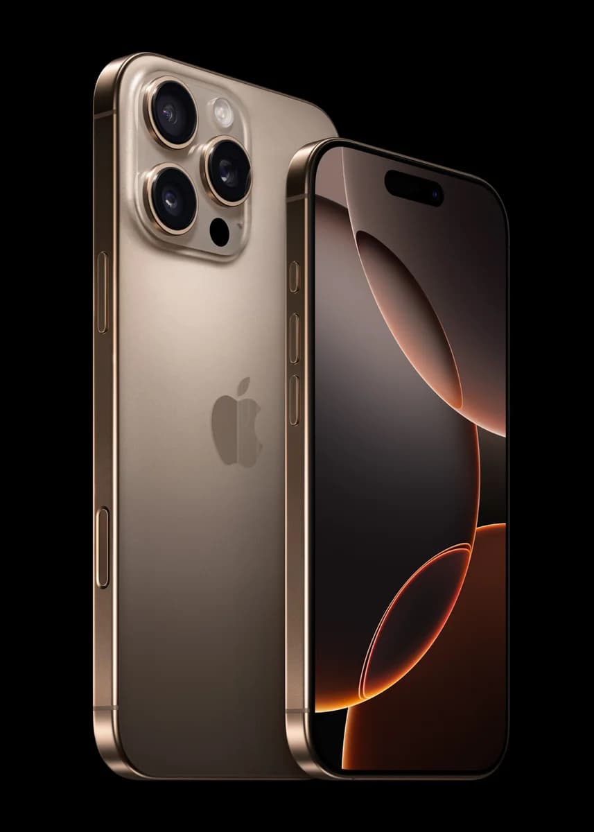 iPhone 16 Pro — официальное изображение Apple к анонсу 2024 года