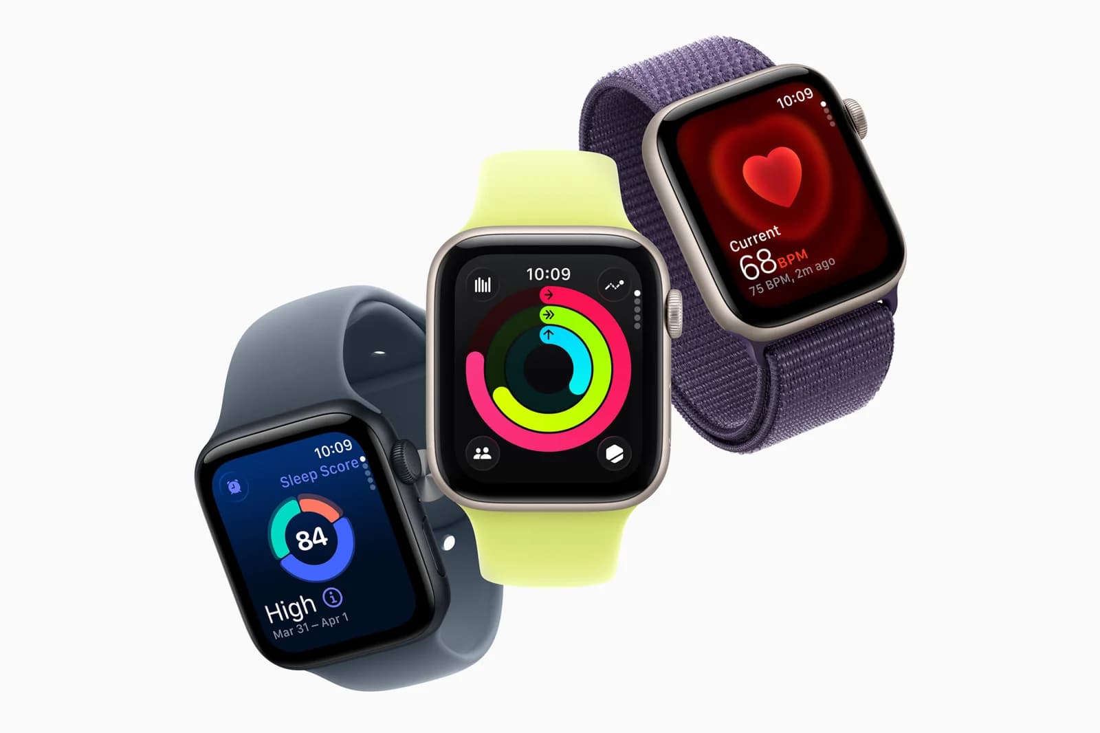 Apple Watch SE 3 — официальное изображение Apple 2025 года