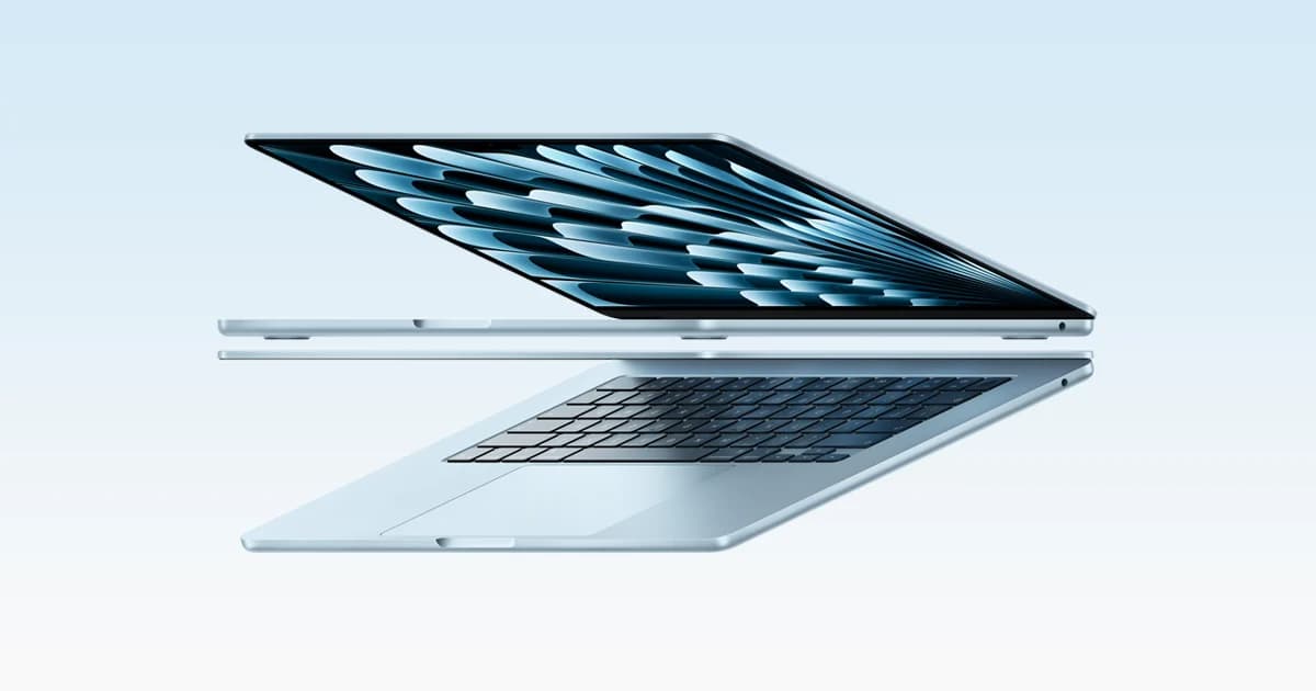 MacBook Air — официальное изображение Apple