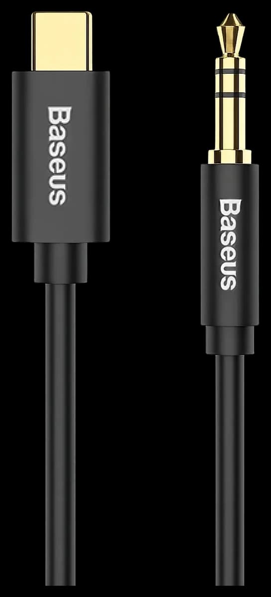 Кабель Baseus Yiven AUX audio cable USB-C — 3,5 мм
